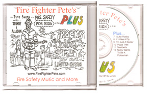 Fire Fighter Pete's "Fire Safety PLUS" CD